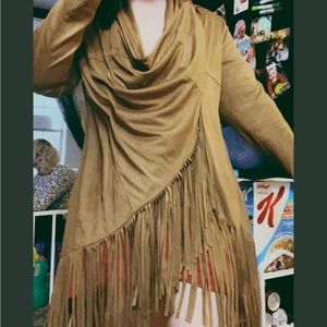 Vintage 1970s suede jacket